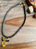 Black BLM Charm Necklace
