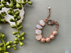 Cherry Blossom & Lava Clasp Bracelet