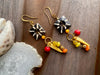 Batik Square Dangle Earrings