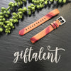 Tan & Red Fitbit Alta HR Band [SALE]