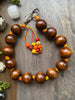 Chunky Brown Wood Choker Necklace [SALE]