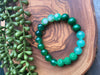 Shades of Green Beaded Bracelet